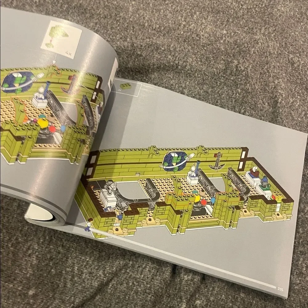 Lego natural history Museum instruction book